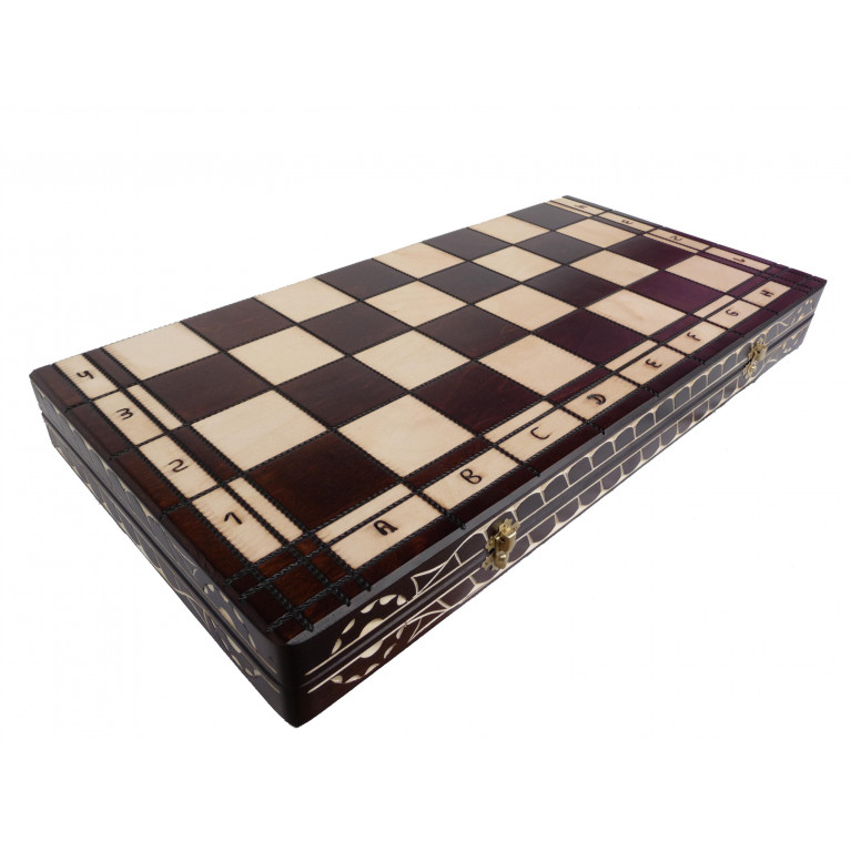 Scacchi pieghevoli in legno 550*550 PL131